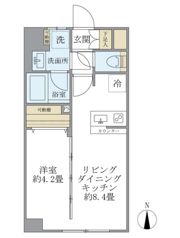 ISM中野坂上の間取り画像
