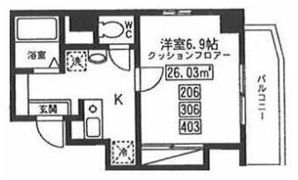 グラストンベリーの間取り画像