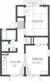 メゾンドール行徳の間取り画像