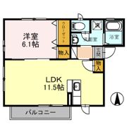 パル上野の間取り画像