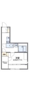 レオパレスダンデライオンの間取り画像