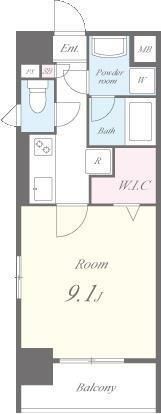 ロイヤルコート日本橋人形町の間取り画像