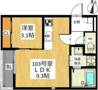 GRANDTIC金山の間取り画像
