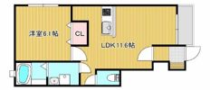 マルラニ 南棟の間取り画像