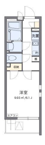 クレイノNAKAMURAの間取り画像