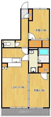 ヴィアーレの間取り画像