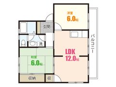 メゾンいちば A棟の間取り画像
