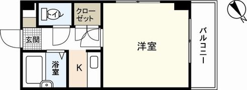 VOGA南観音の間取り画像