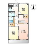 エクセレンス戸田公園の間取り画像