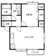 大杉ハウスⅢの間取り画像