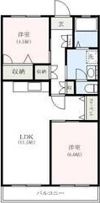 リエス上和田の間取り画像