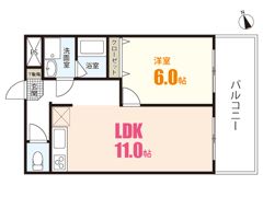 ステイタスオブ中須の間取り画像