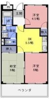 Limpia末広の間取り画像