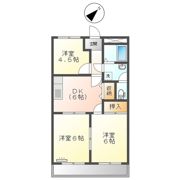 パレス東山の間取り画像