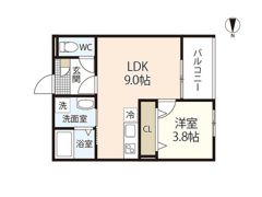 REGALE 富町の間取り画像