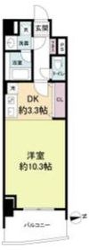 セレッソコート上本町EASTの間取り画像