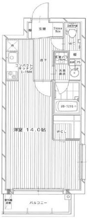 サンレムート千里山の間取り画像