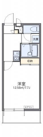 レオパレスサンフォレスト天沼の間取り画像