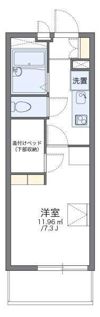レオパレスプレミアの間取り画像