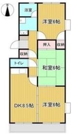 シティーパレス松本の間取り画像