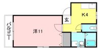 グランシャリオ南斎院の間取り画像