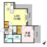 D’Bless上大岡の間取り画像