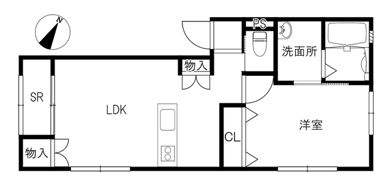CAPARASⅢの間取り画像