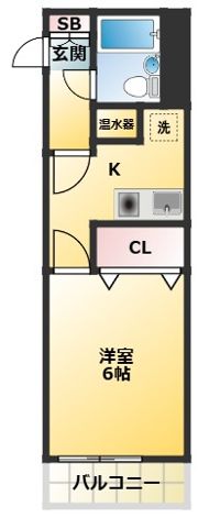 メゾン塚本の間取り画像
