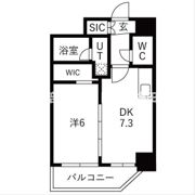エステムコート新梅田の間取り画像