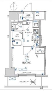 レーヴ・アデル千住新橋の間取り画像