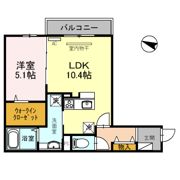 飛鳥Ⅲの間取り画像