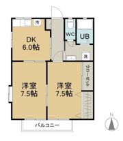 コーポデンエンの間取り画像