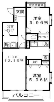 ディアレスト・メゾンの間取り画像