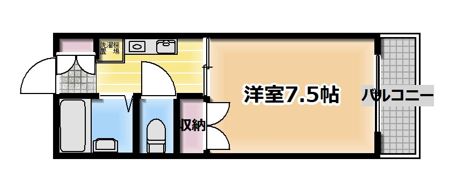 ポラーノみのおの間取り画像