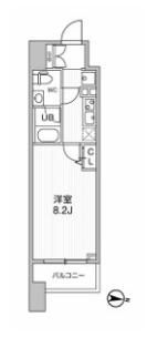 ALTERNA亀戸の間取り画像