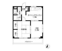 ファミール芝下の間取り画像