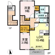 サンロード仏生山 C棟の間取り画像