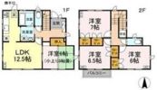 千種区丸山町貸家の間取り画像