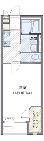 ミランダ桜荘の間取り画像