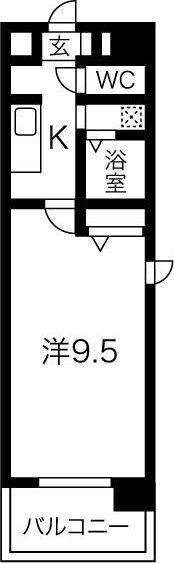ラッフルズ東山の間取り画像