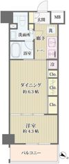 IBIS市ヶ谷の間取り画像