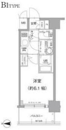 エスリード南森町ラグシスの間取り画像