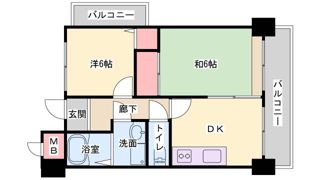 ロワジール山手の間取り画像