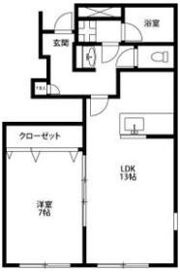 アスピリア サミューゼの間取り画像