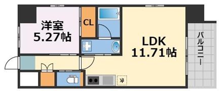 プレジオ難波の間取り画像