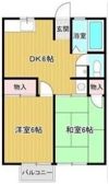 シティハイム南アサダの間取り画像