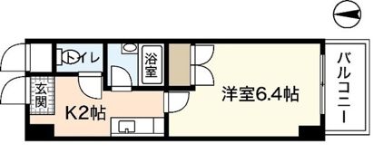 サンパレス横川の間取り画像