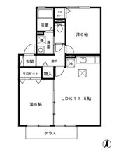 スカイビューヒロの間取り画像