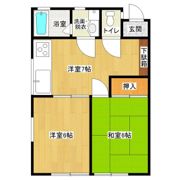クレール坂本の間取り画像