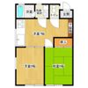 クレール坂本の間取り画像